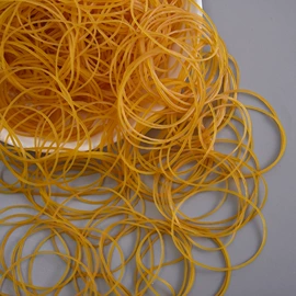 橡皮筋;发圈;其他天然橡胶