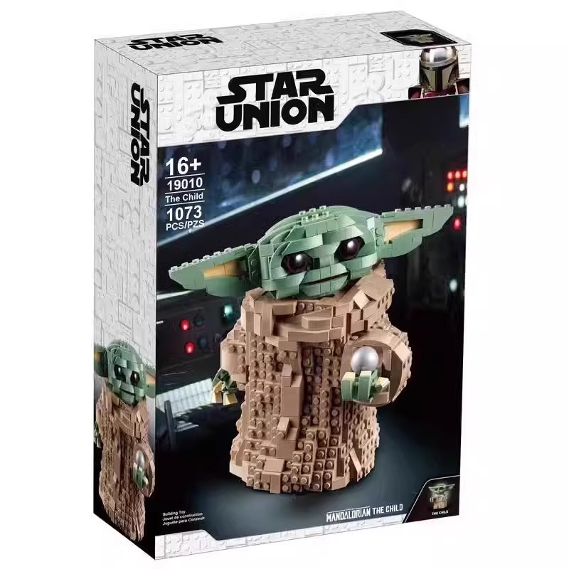 国境を越えた互換性のあるレゴ 75318 スターウォーズシリーズ マンダロリアン ベビーヨーダ 教育用ビルディングブロックで遊ぶ|undefined