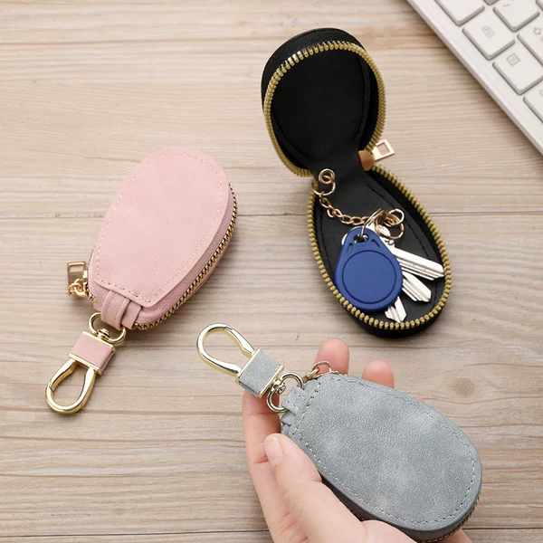 New Key Bag for Men and Women, Multifunctional New Mini Women's Bag, Large Capacity Men's Household Zipper Car Keychain