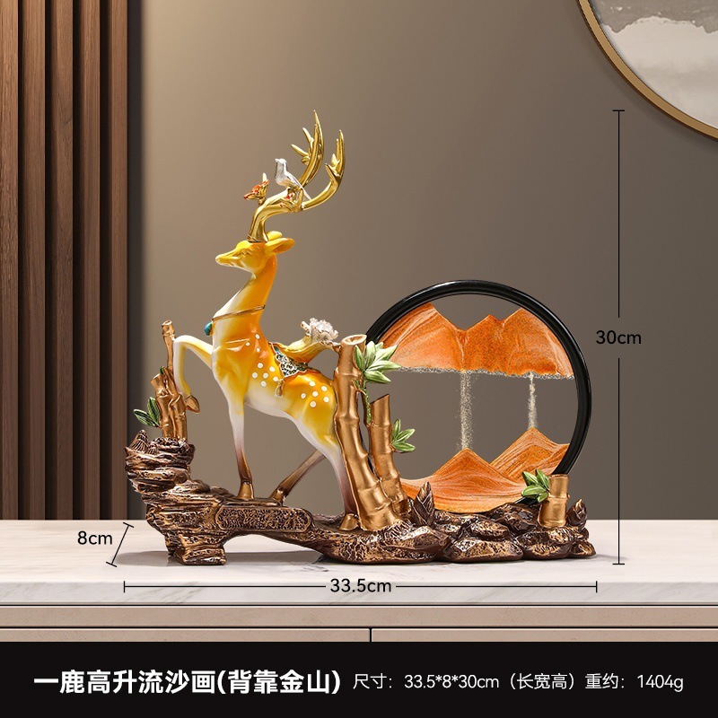 新中式轻奢葫芦摆件家居装饰品高档客厅创意乔迁新居福禄玄关酒柜|undefined