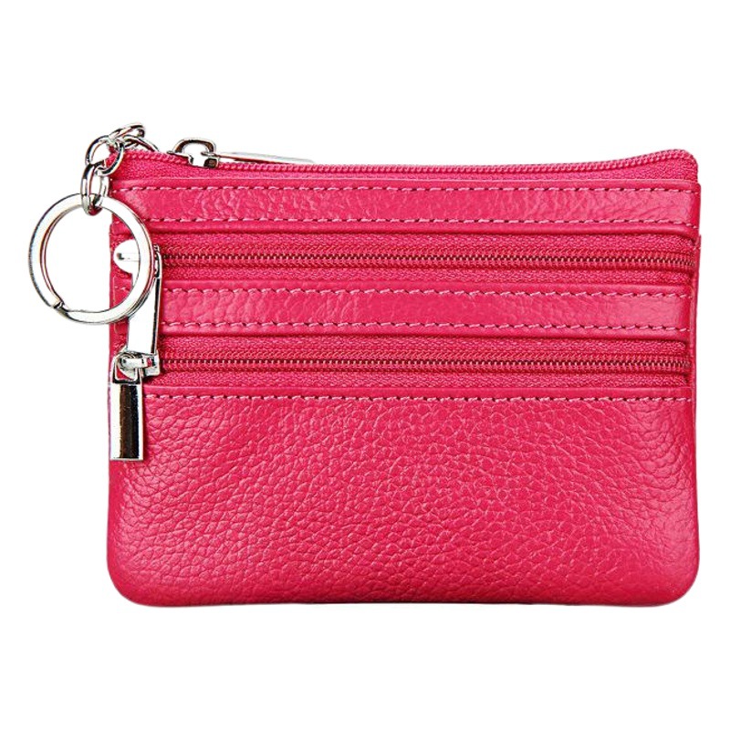 爆発的な卸売りアニメの新しいかわいい真皮の小銭財布コイン小銭袋の頭層牛革の洗練された財布