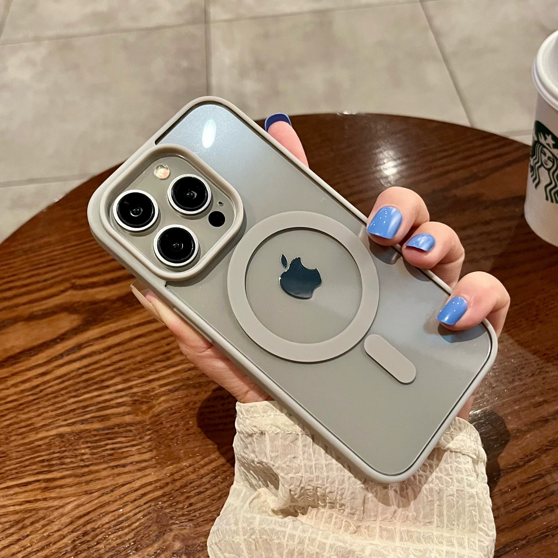 Apple, совместимый чехол для телефона, прозрачный матовый iPhone 16, акриловый защитный чехол, iphone, 16promax