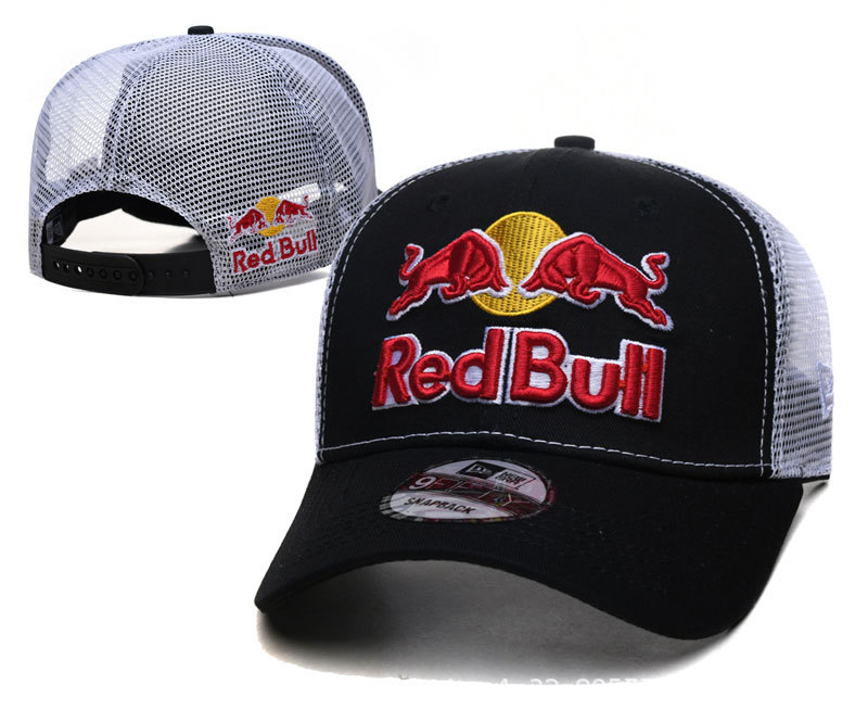 【RedBull红牛帽子网帽】户外鸭舌帽平沿赛车F1机车队运动棒球帽|undefined