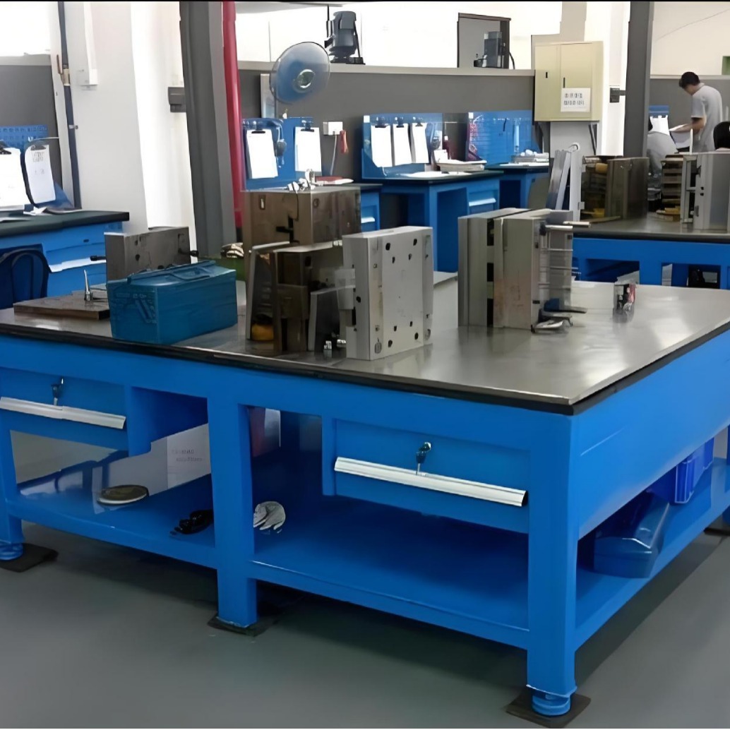 车间模具工作台重型钳工装配水磨钢板桌 量大优惠