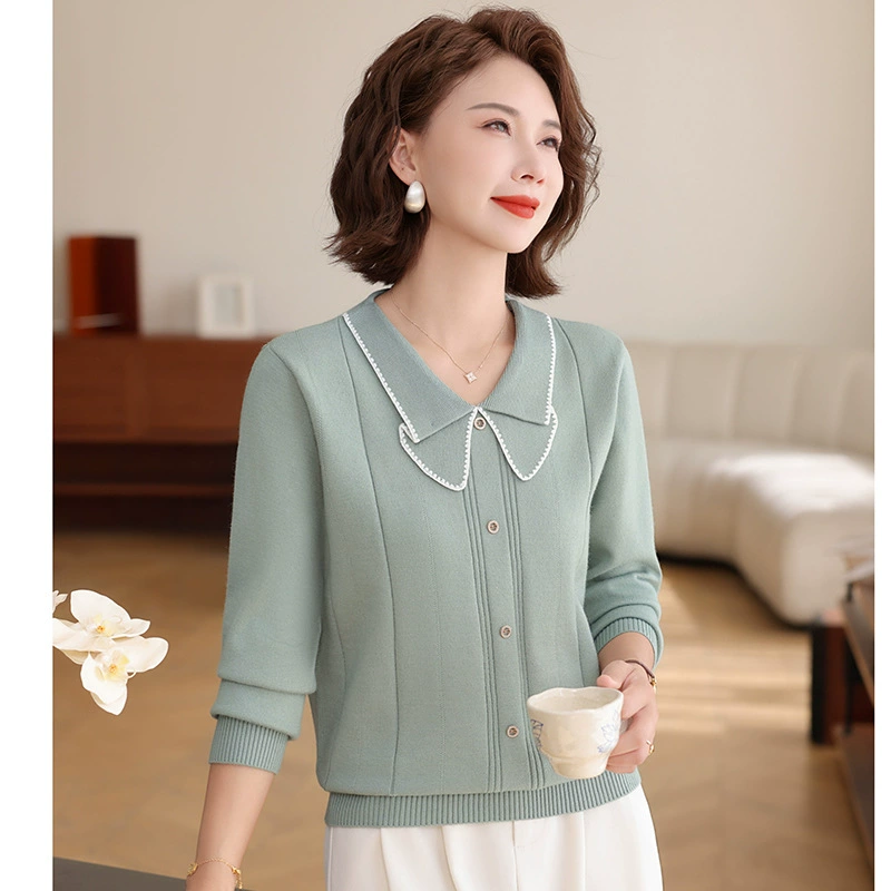 Молодая мама осенний трикотаж новый темперамент