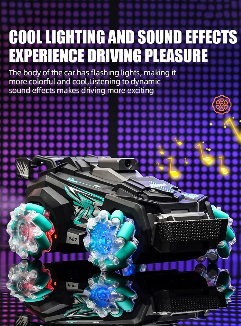 Cross-border new product 2.4G high-speed remote control car with camera off-road electric car drift boy toy racing factory_voghion.com