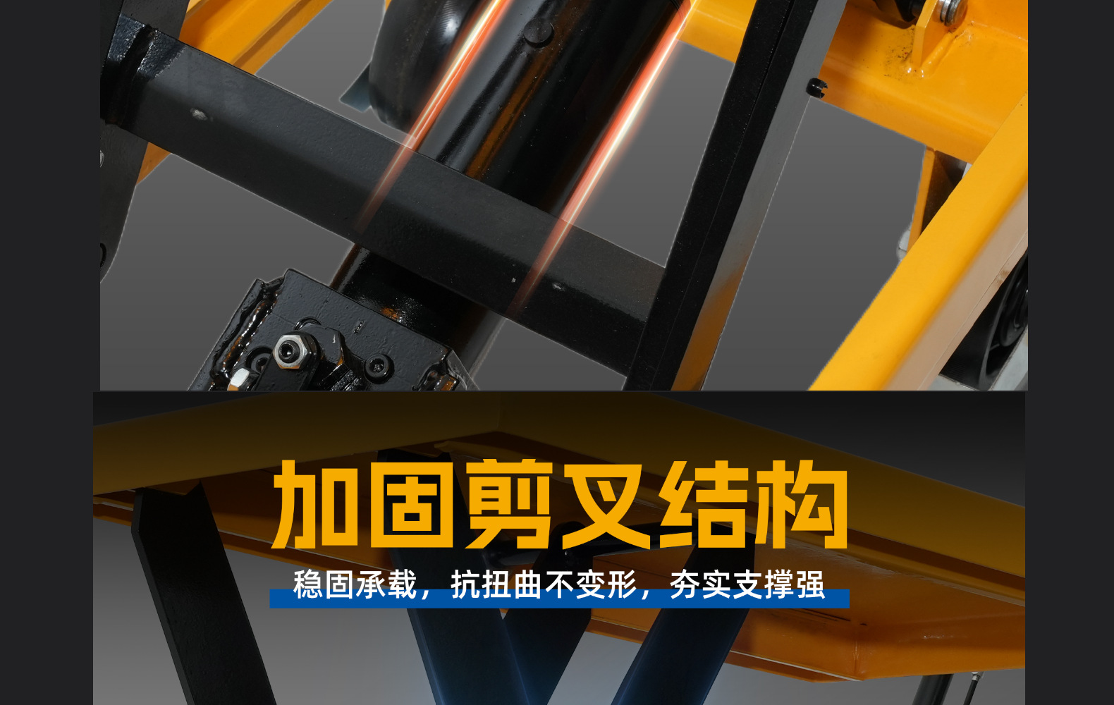 Manual Hydraulic Lifting Workbench, Indoor and Outdoor Transport Mobile Scissor-Type Folding Lift, Mobile Handcart