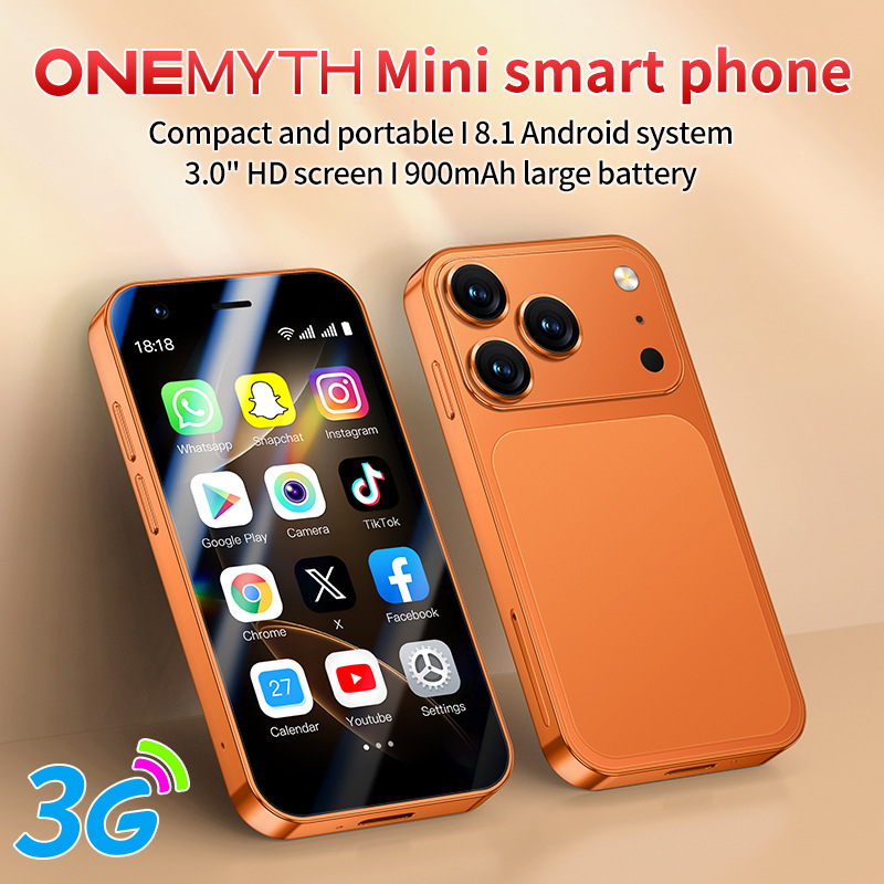 Foreign Trade New A17Mini Smart Mini Mobile Phone Ultra-Small Pocket Dual Card Dual Standby Quad-Core Backup Cross-Border Hot Sale