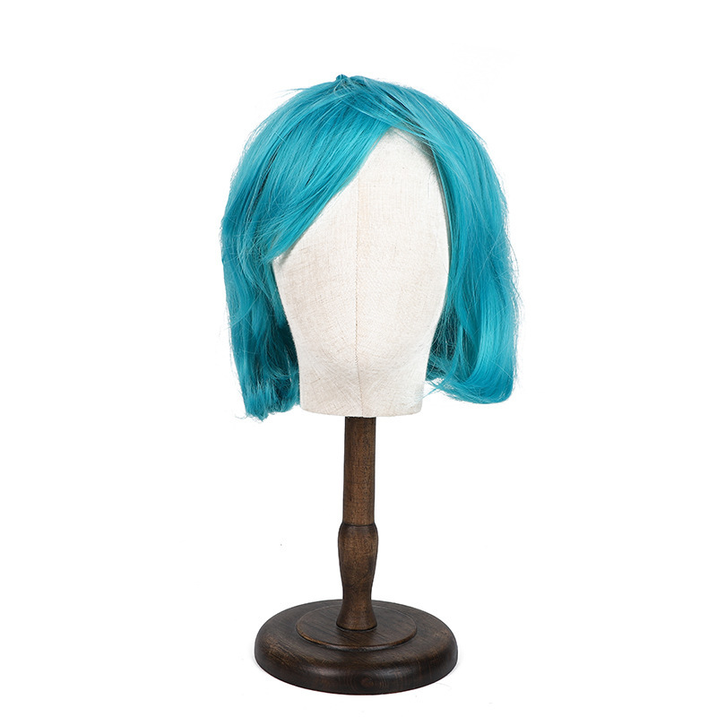 cosplay Anime Wig King Pesticide Cai Wenji Wig Lan CG Target Fluffy Thickened Style Wig