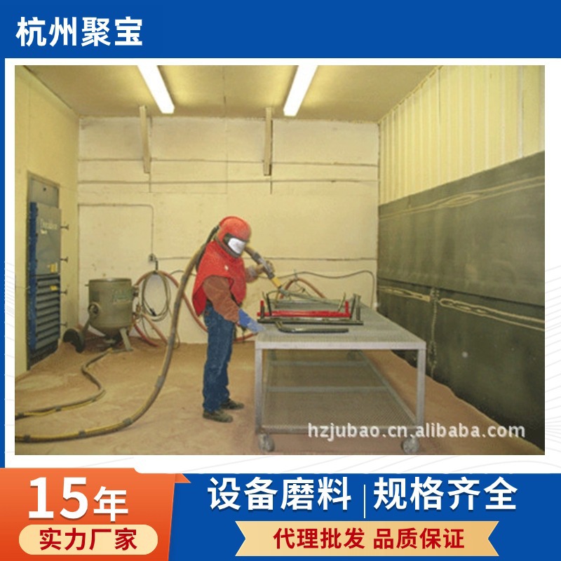 供应大型喷砂房 搭建环保喷砂房 除锈室内操作房 钢结构喷丸房
