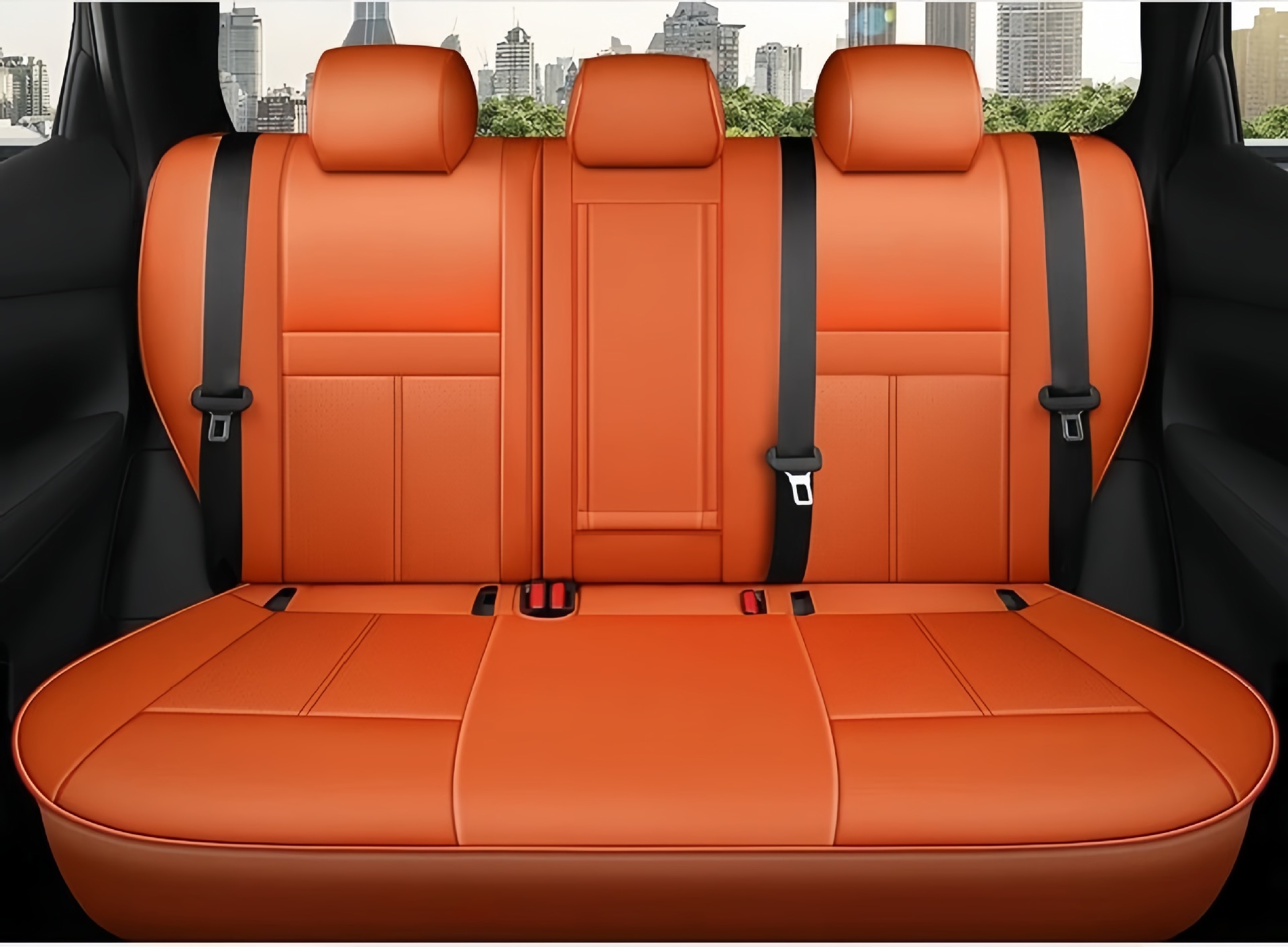 Nissan Qashqai X-Trail Glory Murano Car Seat Covers Full Leather Seat Covers Universal for All Seasons Seat Cushion Covers