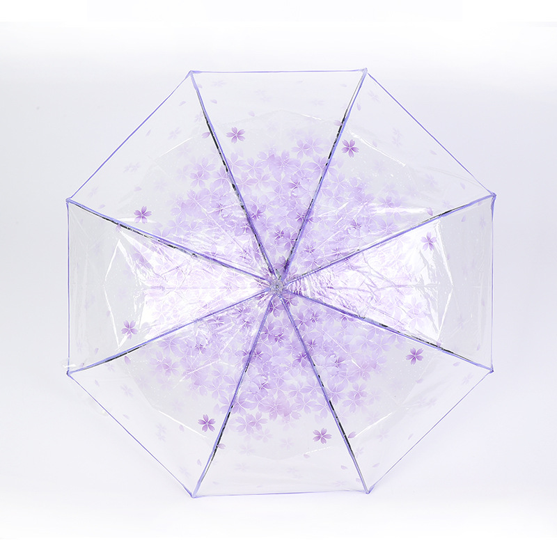 Flor de cerezo púrpura automática