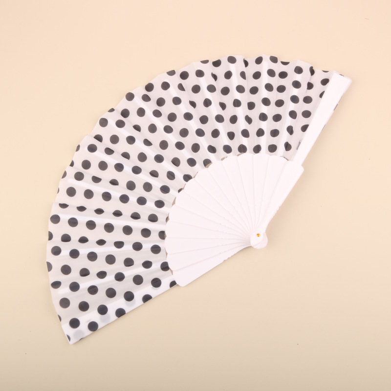 Abanico Plegable de Encaje de Plástico, Estampado, para Danza image 112