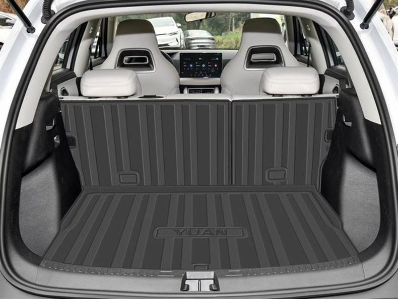 Suitable for 2024 BYD Yuan UP Special TPE Car Trunk Mat Supplies Interior Accessories Tail Box Mat