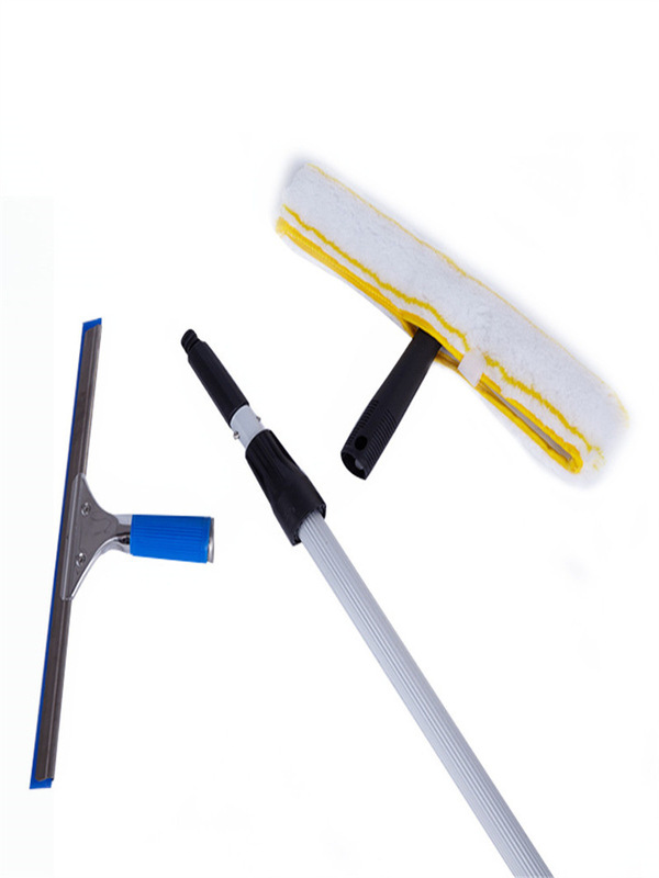 Wipe Glass Artifact Household Wiper Cleaner Window Wiper Floor Scraper Telescopic Rod Wipe Glass Scraper