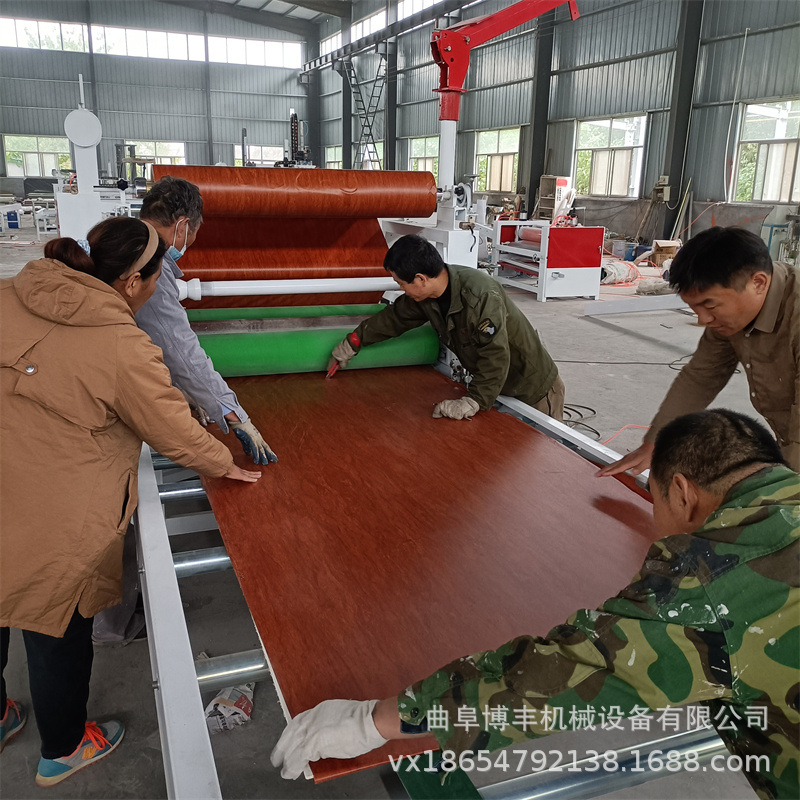 Película en espiral Máquina de laminación adhesiva de fusión en caliente Película de PVC Hoja acrílica Máquina de laminación plana de pegamento frío