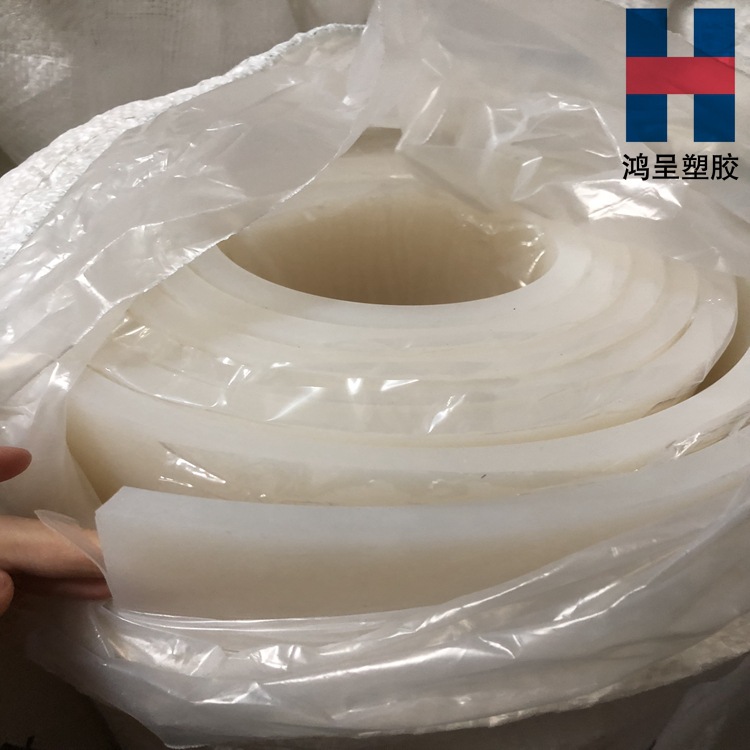 半透明硅胶板耐高温 白色硅胶板 硅胶棒黑色硅橡胶方板密封垫厂家