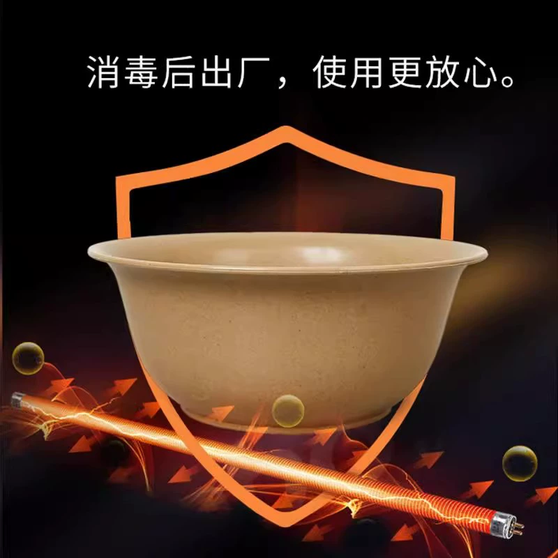Disposable tableware for home use, dinner plate, travel set, increased thickness