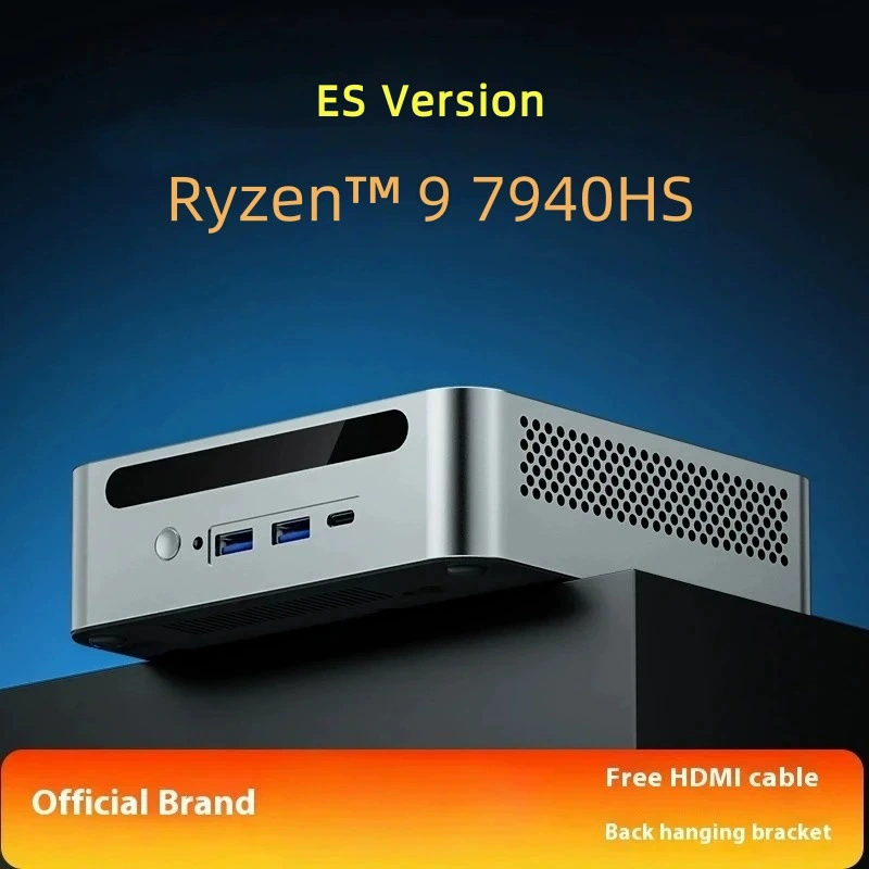 Mingfan X1 Pro-370 новый флагманский процессор Ryzen AI9 HX370 высокопроизводительный мини-хост AI Oculink