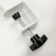 Study Table Desktop Elevated Leg Bracket and Desktop Fixing Screw Length 50 Diameter 8 Plum Blossom Knob 37