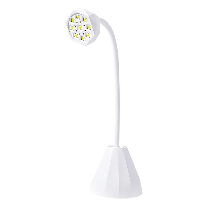 Máquina de fototerapia de uñas inducción inteligente almacenamiento de energía de carga mano no negra salón de uñas especial pequeña lámpara de fototerapia pegatina de uñas