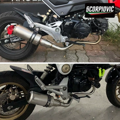 Motorcycle exhaust pipe | rear exhaust pipe set