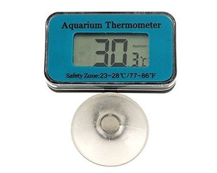 Electronic digital display digital thermometer fish tank aquarium waterproof thermometer portable water temperature meter with suction cup