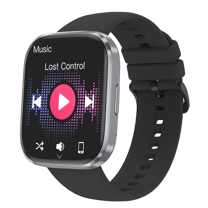 T33 Cross-border Explosions 1.96 Bluetooth Call Watch Heart Rate Blood Oxygen Quick Recovery Waterproof Sports Smart Watch