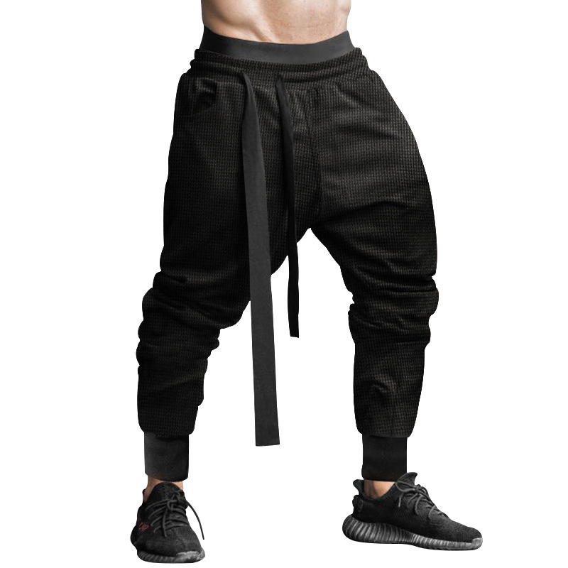 2024 New Spring Autumn Men's Casual Baggy Pants Hip-Hop Solid Color Youth Loose Wide Leg Trousers Male_voghion.com