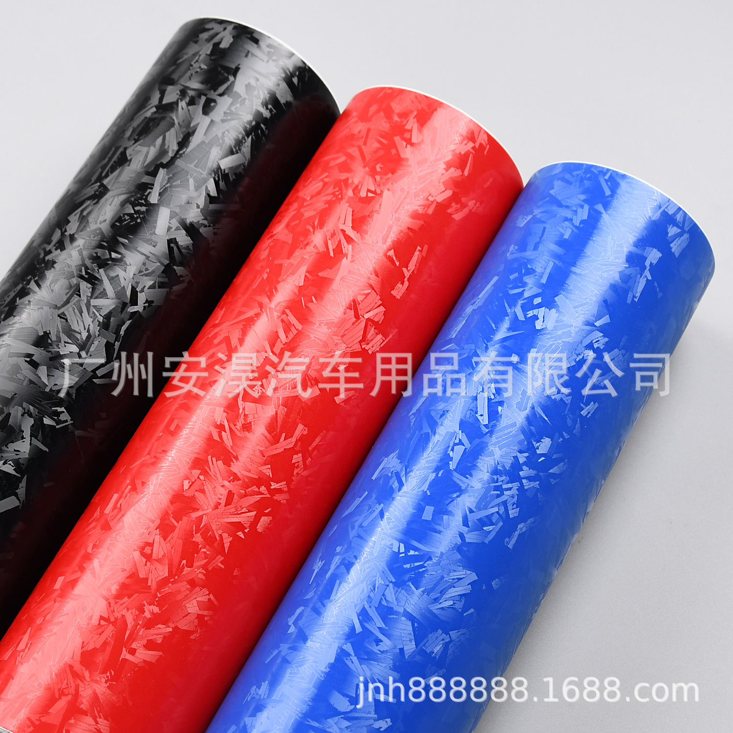 Forged carbon fiber car color change film black 3D carbon fiber rearview mirror body interior and exterior decoration color change sticker protective film