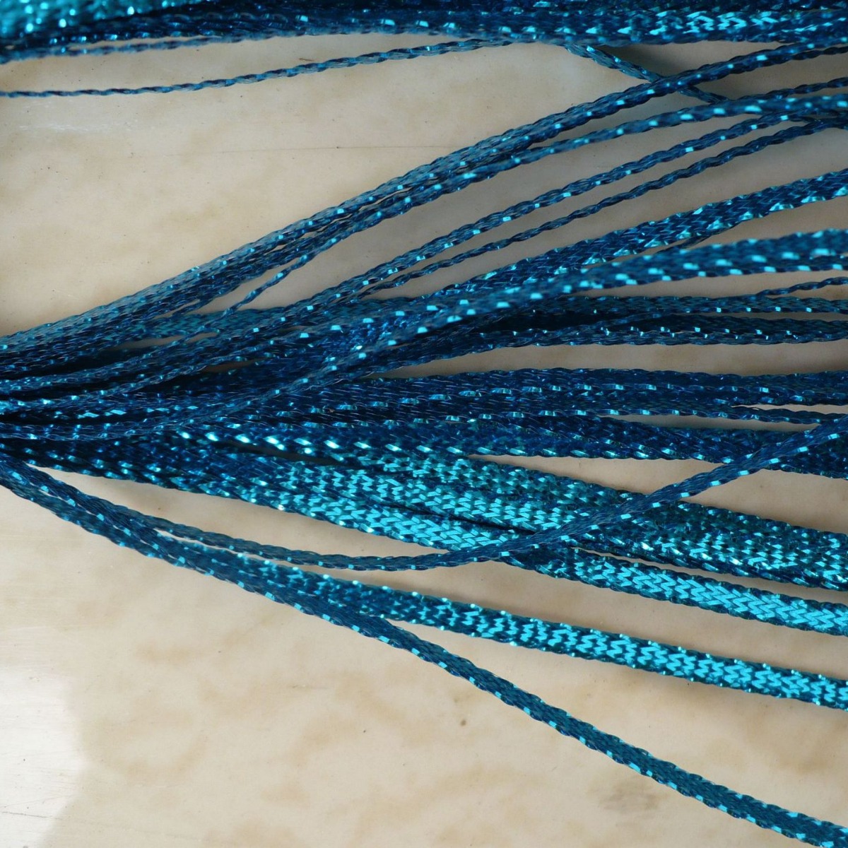 宽度3mm~5.5mm金线扁平金箔绳带工艺配件银箔线扁型绳带绑礼品用