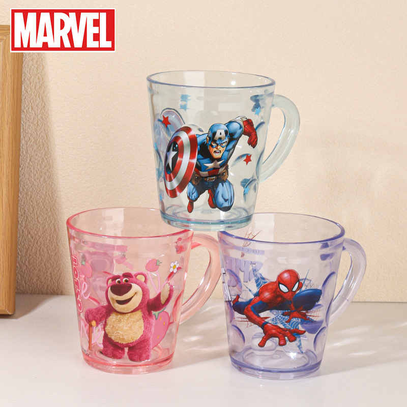 Fresilla oso Spider-Man niños tazas de cepillo de dientes princesa Sofia bebés tazas de enjuague bucal marvel jar
