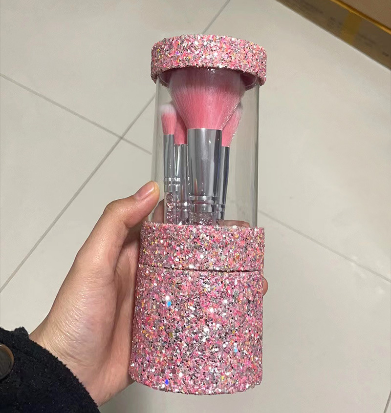250g Weight Plastic Handgrip Makeup Brush Handle Type Makeup Brushes Makeup Tools Types 1 Set Quantity Artificial Fiber, Plastic Material Casual, Elegant, Lady Style Casual Elegant Lady Artificial Fiber Plastic Plastic Handgrip Makeup Brushes 1 Set 7