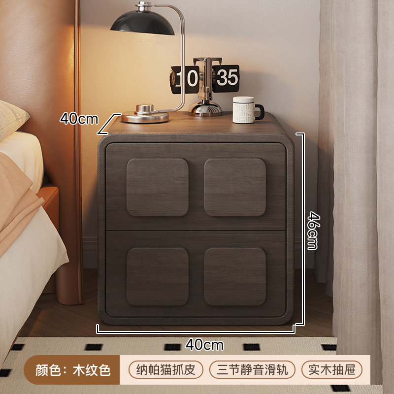 Cabina de cabecera de madera maciza dormitorio simple casera de almacenamiento junto a la cama moderna creativa gabinete de combinación libre sala de estar armario de almacenamiento