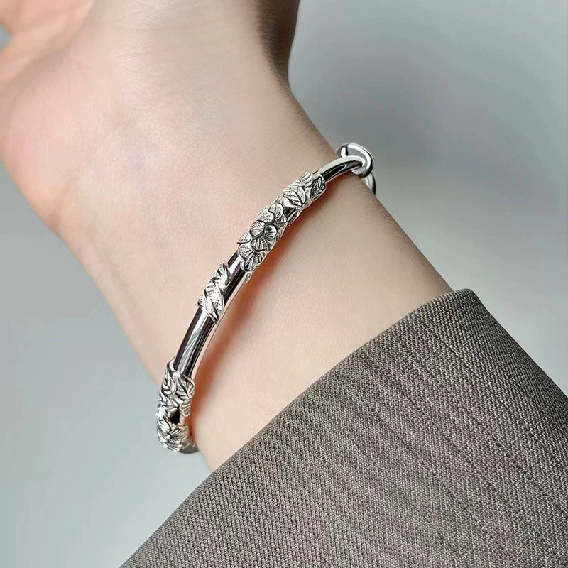 Купер серебристая модная женская bracelet, легкая роскошь, оптовая торговля
