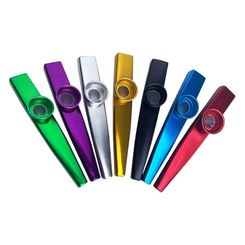 Tiktok горячий металл казуди музыкальный инструмент KAZOO интернет знаменитости новичок нулевая база укулеле сопровождение алюминий