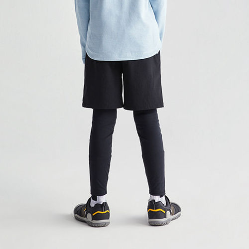  new style European and American export boys' children's sports fitness running yoga pants faux two-piece cycling basketball climbing