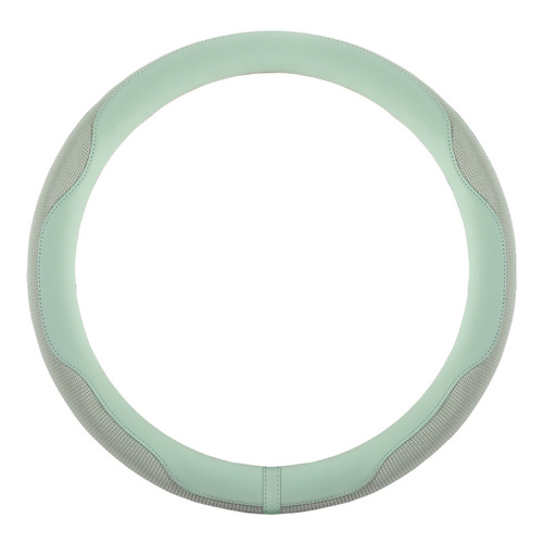 Car steering wheel cover four seasons ice silk breathable sweat-absorbent D-shaped handlebar cover men and women anti-slip steering wheel cover cross-border wholesale