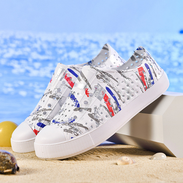 Summer Crocs-style slippers for men and women for leisure