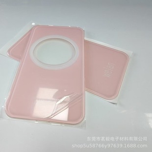 Processing rounded lens PC acrylic decorative sheet CNC cutting steps rounded edge display panel