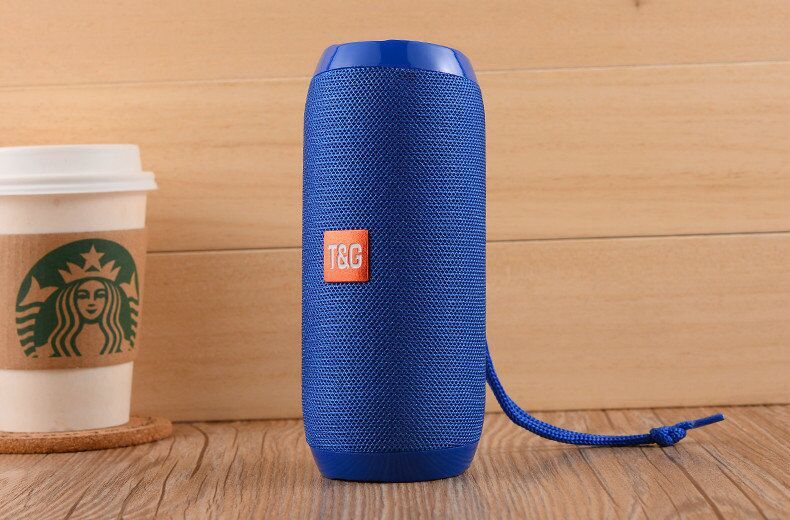 跨境TG117布艺蓝牙音箱便携式户外插卡低音炮小音响家用无线防水|undefined