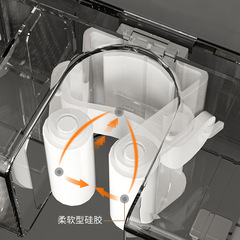 拖把壁掛夾掃把拖布掛鈎免打孔功能收納神器衛生間廚房置物架卡扣