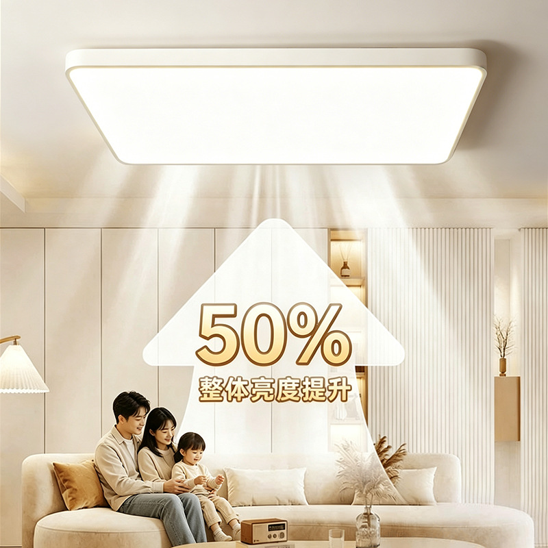 lámpara de sala de estar simple lámpara de techo lámpara de protección de ojos de alta sensibilidad lámpara de dormitorio lámpara de balcón lámpara de decoración para el hogar