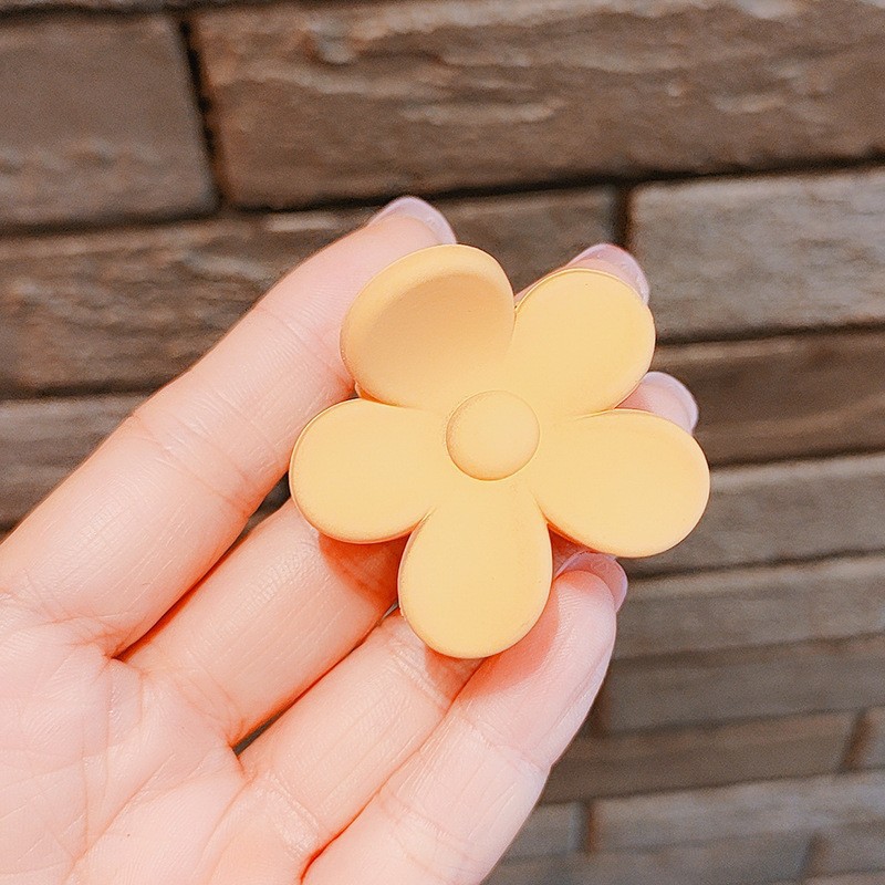 Internet celebridad clip de pelo francés de las mujeres de gran parte posterior de la cabeza horquilla clip de tiburón de alto grado agarre del pelo clip de pelo tocado