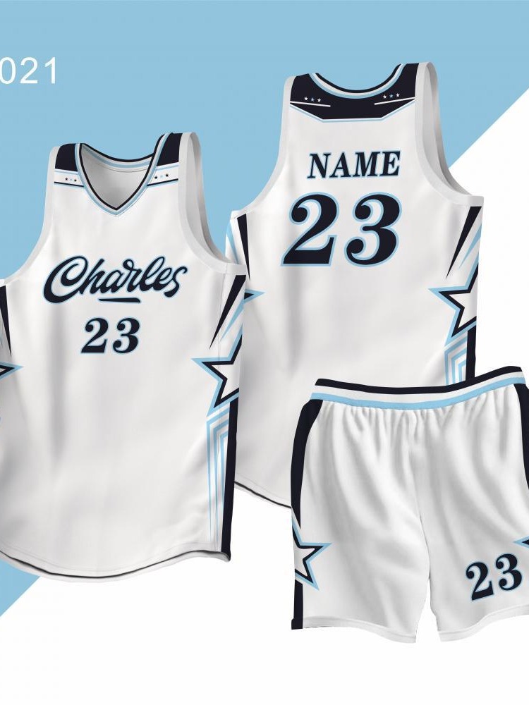 Nuevo juego de uniformes de baloncesto americano para hombres y mujeres impresión camiseta americana de entrenamiento de equipos de entrenamiento # 102