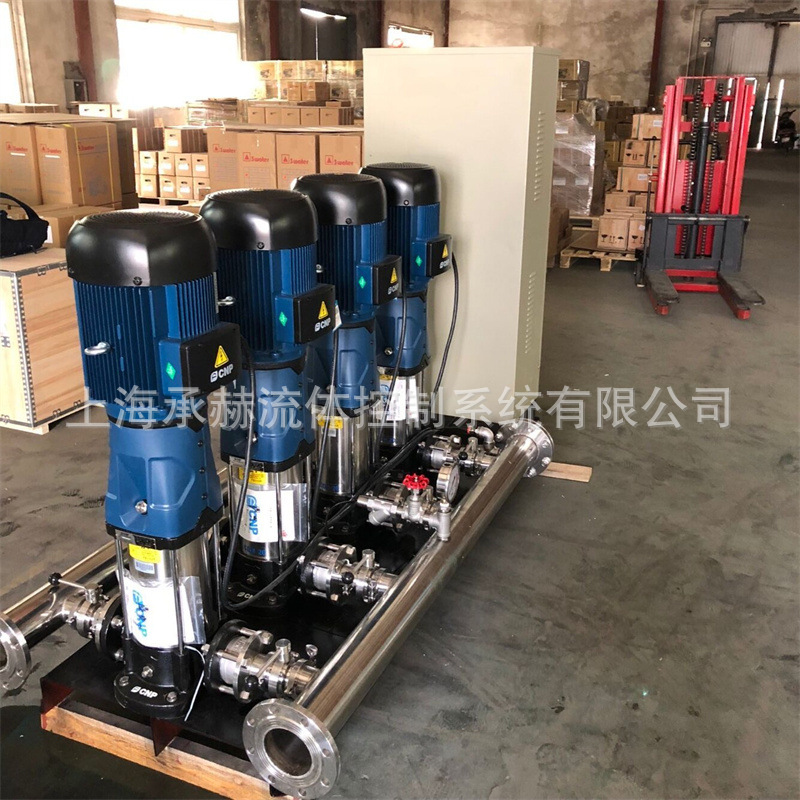 CDM（F）10-16全自动供暖汽水换热站三用一备一控四变频供水设备