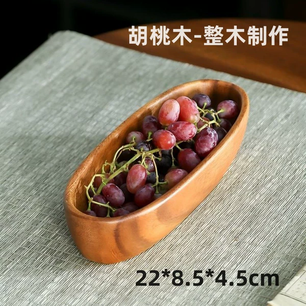 Walnut boat type 22*8.5*4.5