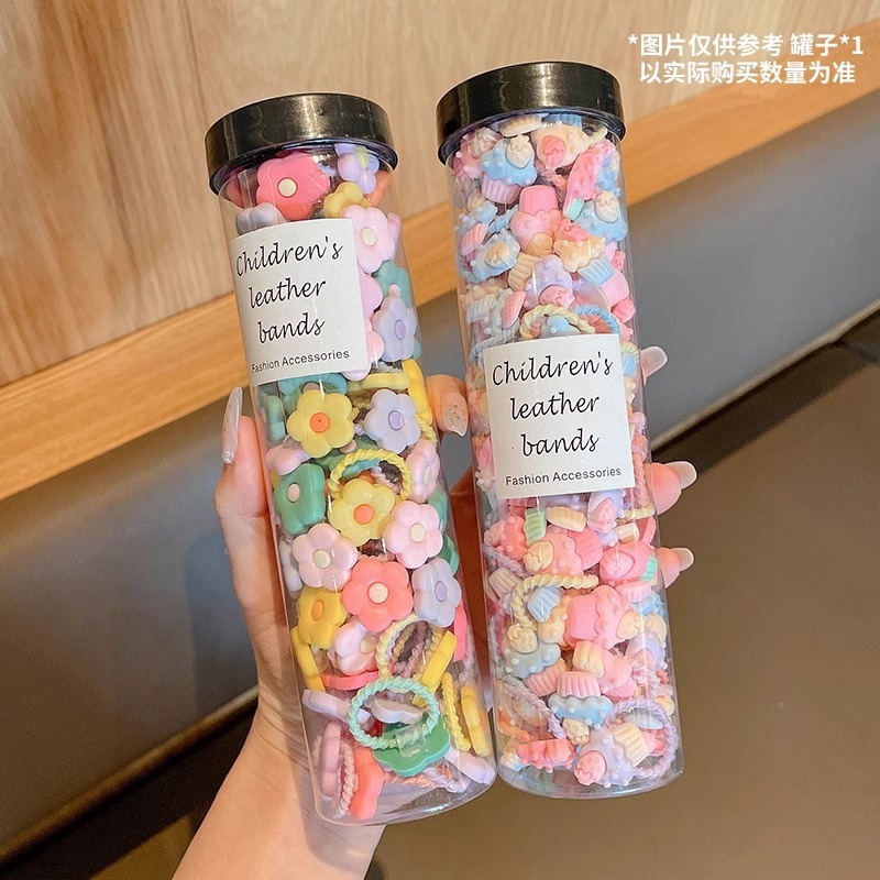 宝宝拇指发圈女童皮筋弹性好不伤发可爱啾啾头绳扎头发橡皮筋|undefined