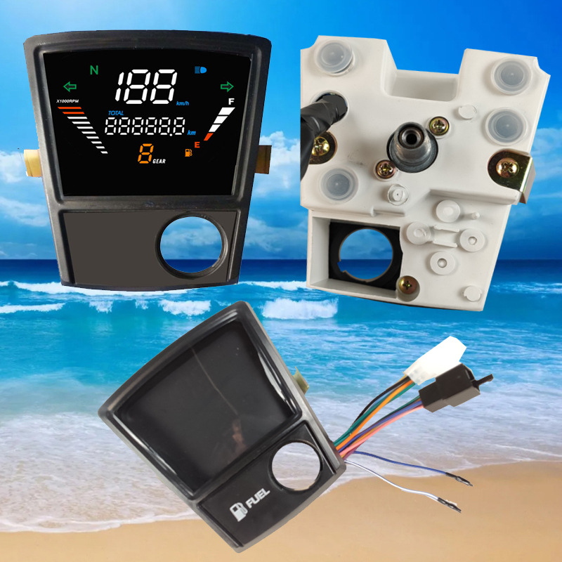 Suitable for C70(Gb0J) Digital Code Meter Assembly, Jialing Sanshui 70 Electronic Code Meter, 1996 C90 Cub Code Meter