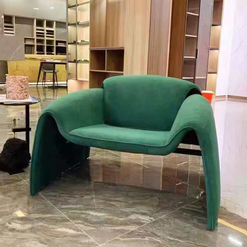Кресло-диван Zuozuo Sofa молочная кожа